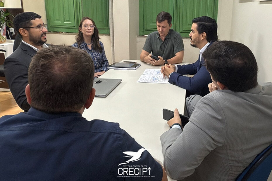 CRECI-PI reúne-se com Prefeitura de Teresina para tratar de melhorias no processo relacionado ao ITBI e criação de um guinchê digital para as imobiliárias